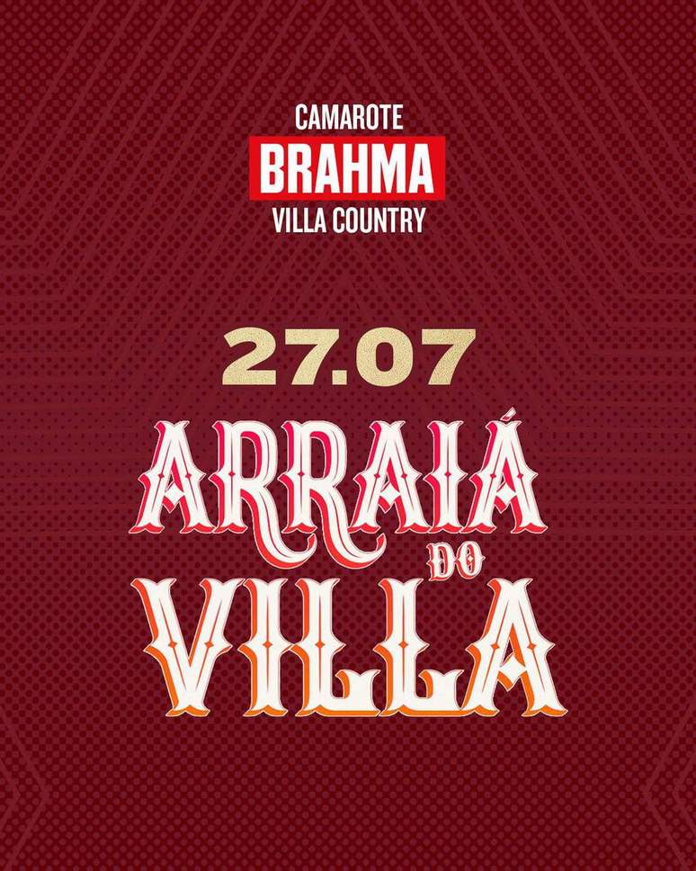 Arraiá do Villa: Villa Country prepara quatro dias de festa.