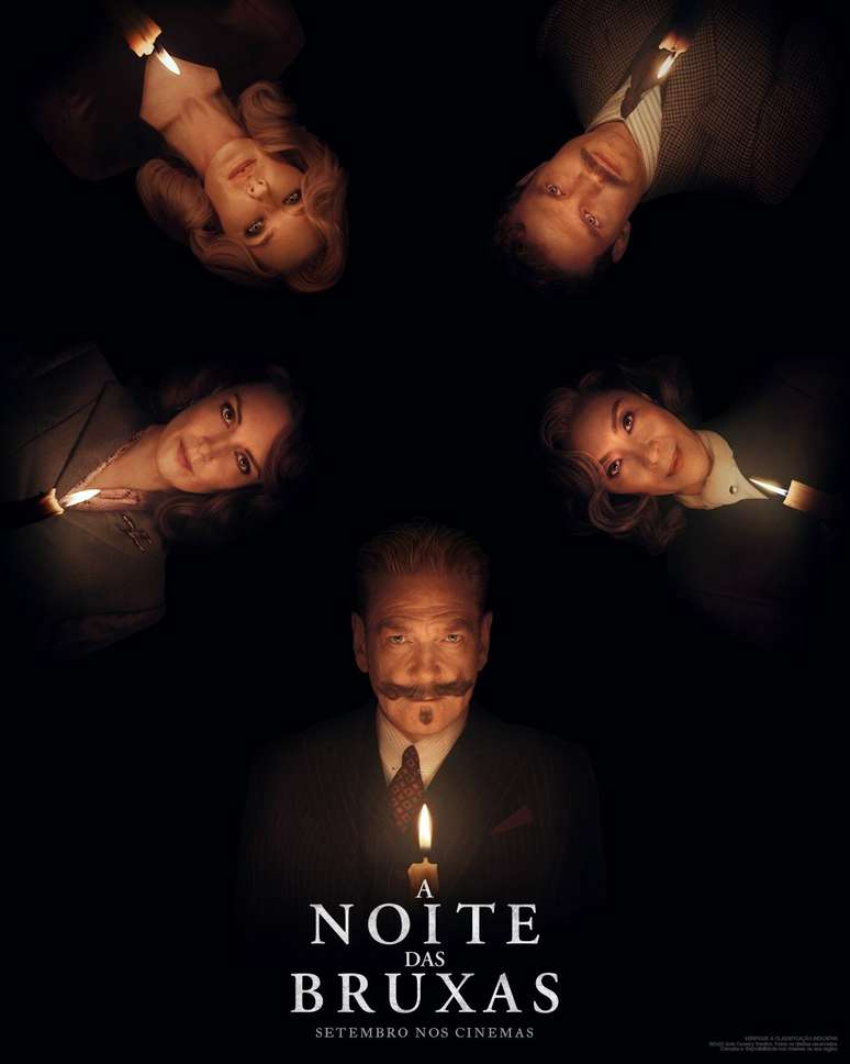 Trailer DUBLADO do tenso 'A Noite das Bruxas', adaptação do livro da Agatha  Christie - CinePOP