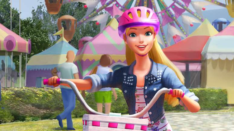 Barbie Dreamhouse Adventures Conjunto de jogos de futebol de boneca