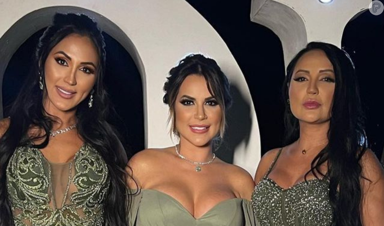 Photo of Deolane with sisters before fame (and plastic surgery!) goes viral and lawyer reacts: ‘Money guy helps’