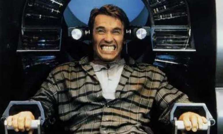 Arnold Schwarzenegger na vers&atilde;o de 1990