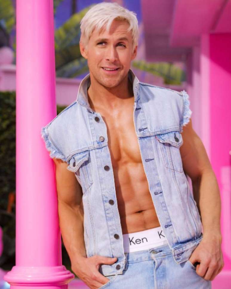 Ryan Gosling, ator que interpreta Ken, no filme Barbie.