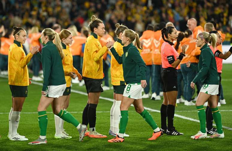 Australia and Ireland faced each other at the 2023 Women's World Cup