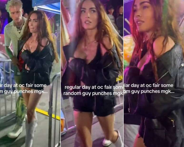 Megan Fox injured in attempted assault on boyfriend Machine Gun Kelly;  Watch the video