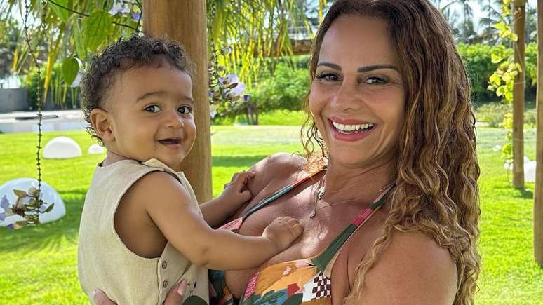 Viviane Araujo surprises her son trying his first steps and delights the web: ‘Mischievous’