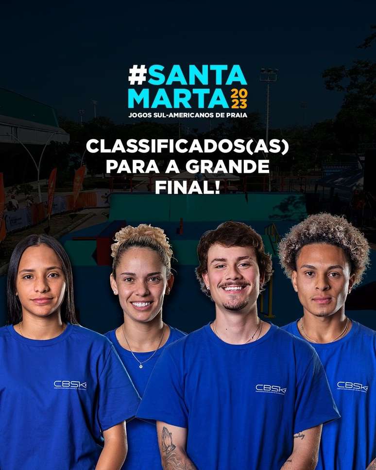 Skateboarding brasileiro disputa Jogos Sul-Americanos de Praia na