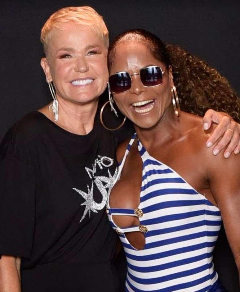 Xuxa e Adriana Bombom