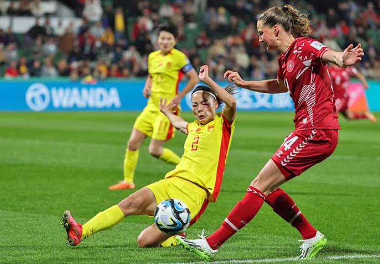 Dinamarca vence China com gol marcado no fim em partida pela Copa feminina