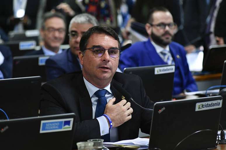 Senador Flávio Bolsonaro (PL-RJ). Foto: Geraldo Magela/Agência Senado