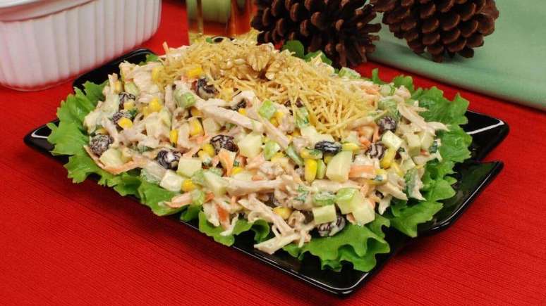 Salpic&atilde;o crocante agridoce