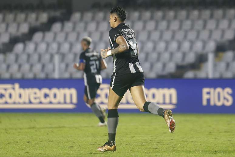 Santos arrranca empate com Botafogo, que chega a 8 jogos sem