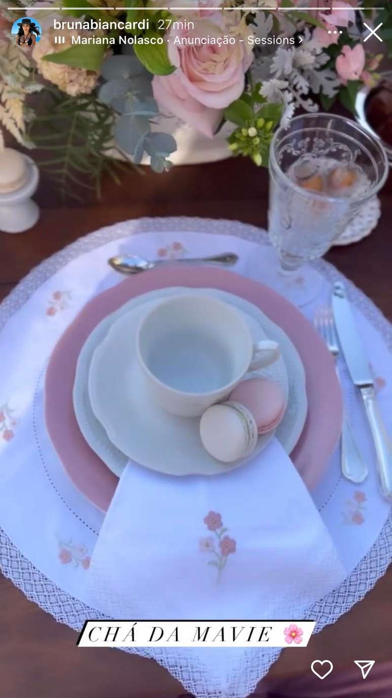 Ch&aacute; de Beb&ecirc; da Mavie, filha de Bruna Biancardi e Neymar