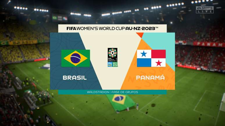 Simulamos o confronto de estreia da Seleção Brasileira na Copa do Mundo Feminina 2023