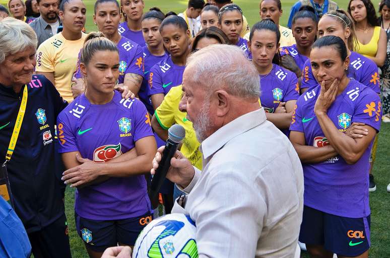 Em discurso para atletas, Lula reforçou importância da igualdade salarial