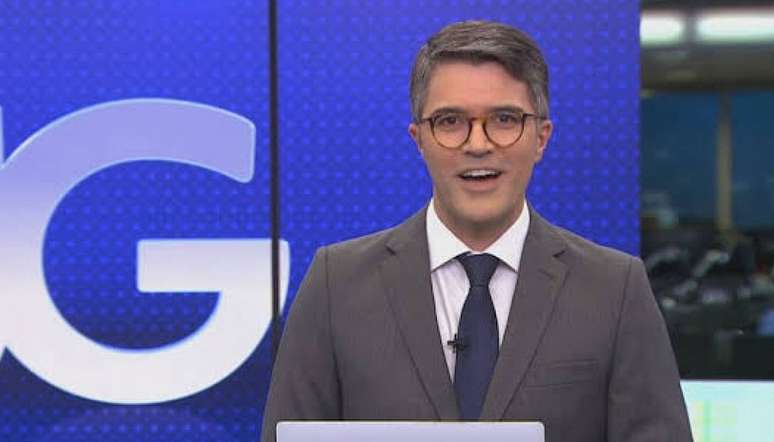 Bruno Tavares passou no teste de fogo de apresentar sozinho o 'Jornal da Globo'