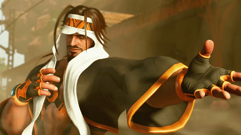 Rashid do Vento Turbulento já está disponível em Street Fighter 6 como 19º personagem jogável.