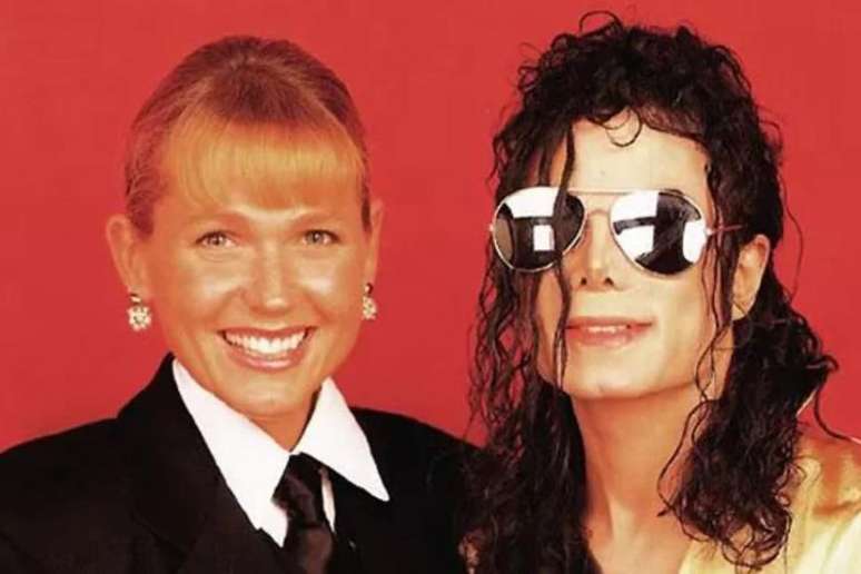 Xuxa e Michael Jackson, nos anos 90