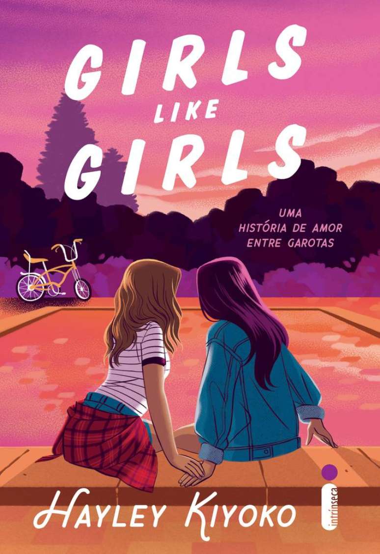 Capa de 'Girls Like Girls', livro de Hayley Kiyoko publicado pela editora Intrínseca.