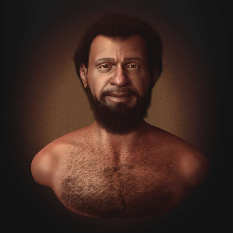 Rosto de “Jesus” criado por Cícero Moraes trata-se de uma modelagem 3D baseada em uma média facial da região