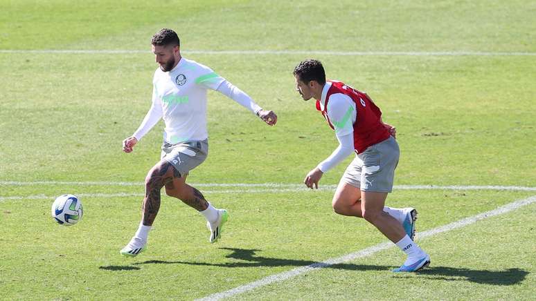 Dudu comemora aniversário com gol e vitória no primeiro jogo-treino do  sábado – Palmeiras