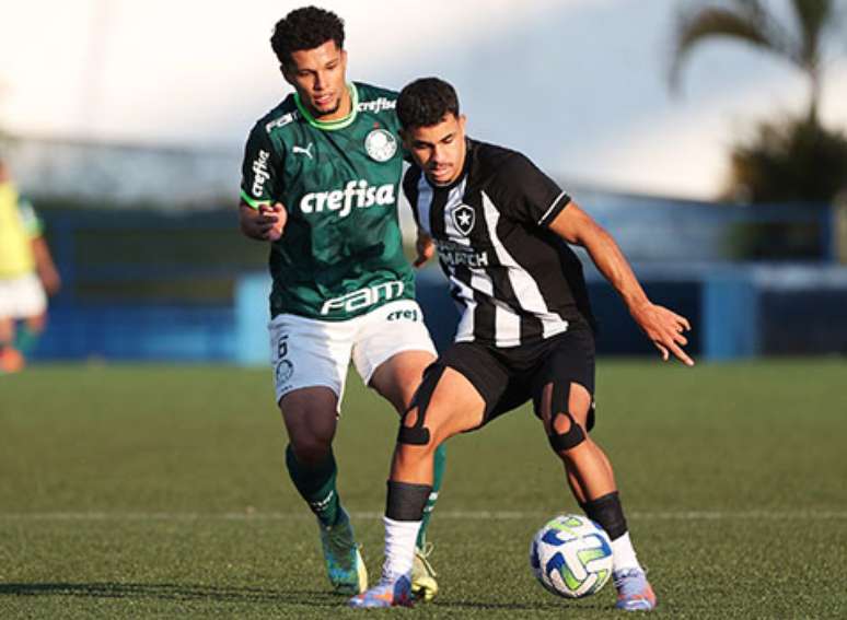 Palmeiras e Botafogo mediram forças no ABC Paulista –