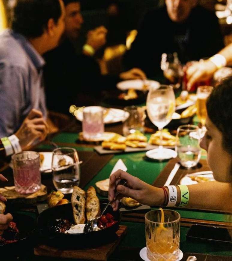 Restaurante Braza Gastronomia, localizado no terceiro andar do est&aacute;dio Allianz Parque.