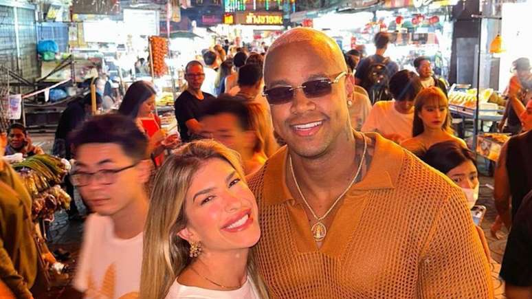 Leo Santana e Lore Improta Reprodu&ccedil;&atilde;o/Instagram