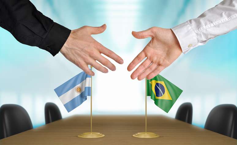 Argentina e Brasil, diplomatas.
