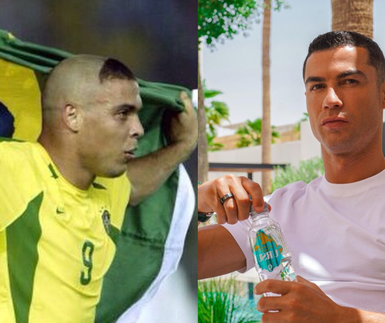 Corte Ronaldo Fenômeno x corte Cristiano Ronaldo