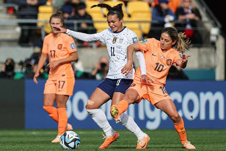 Mundial feminino. EUA e Países Baixos empataram a uma bola