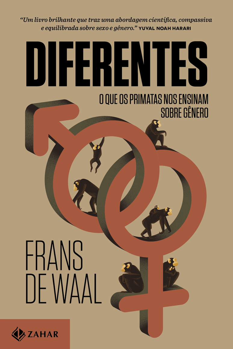 Diferentes, o livro mais recente de Frans de Waal