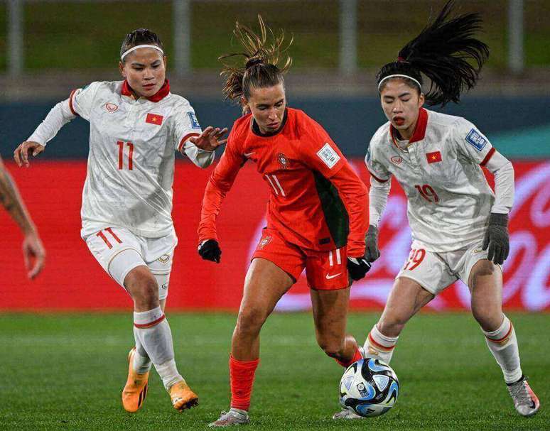 Portugal vence jogo de Copa Feminina pela 1ª vez. Segue vivo no torneio,  jogos portugal feminino 