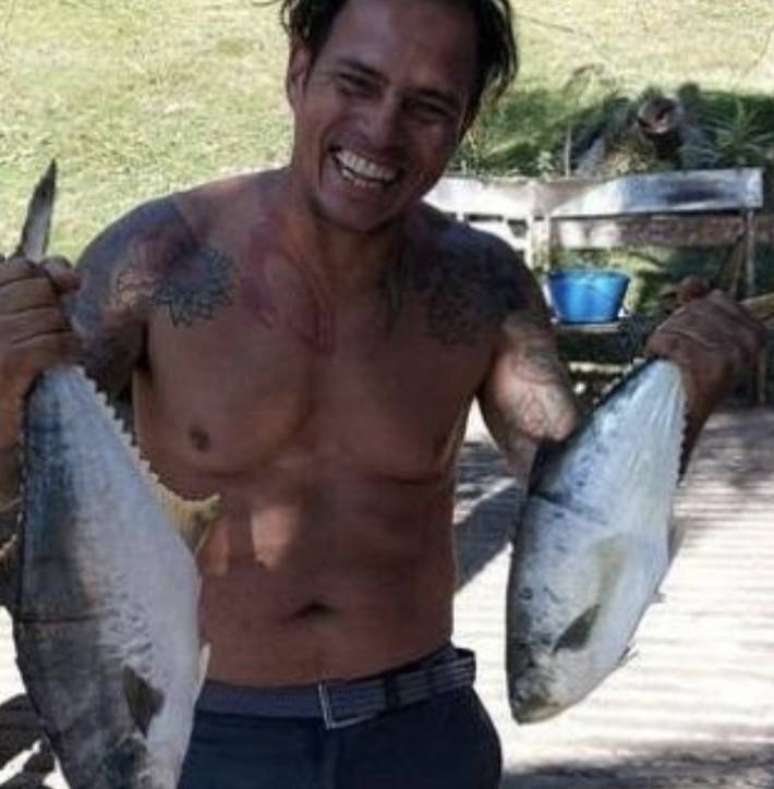 O ator Marcello Barros