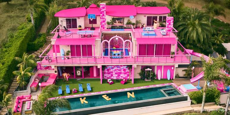 Casa Barbie está disponível no Airbnb para locação na Califórnia, nos Estados Unidos