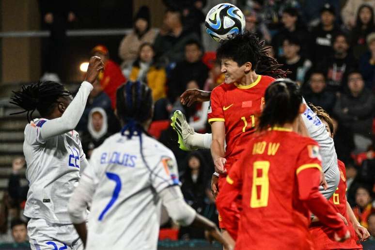 China e Haiti disputaram mais um jogo da Copa do Mundo Feminina pela chave D