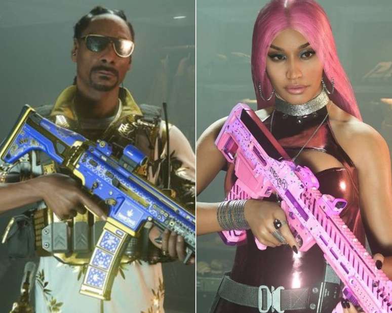 Snoop Dogg e Nicki Minaj serão personagens da nova versão do jogo 'Call of Duty'