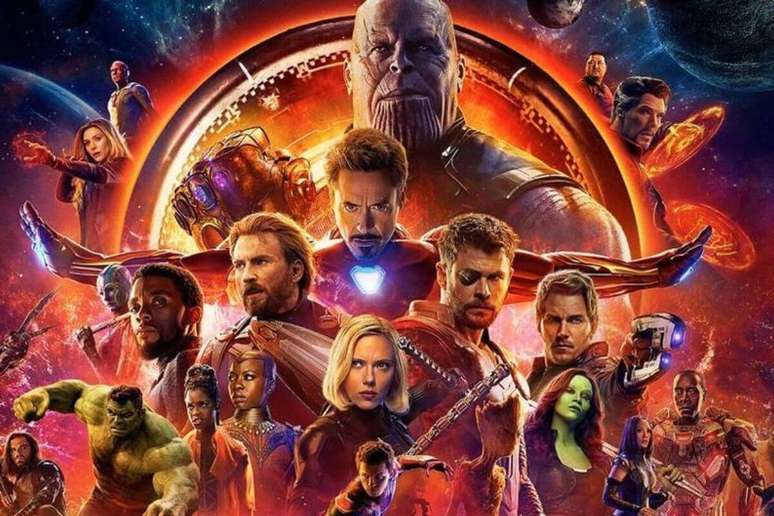 Filme “Vingadores: Guerra Infinita” 