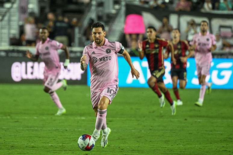 Messi jogando pelo Inter Miami –