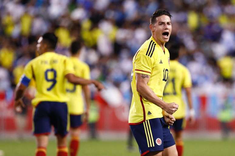 James Rodríguez na seleção colombiana 