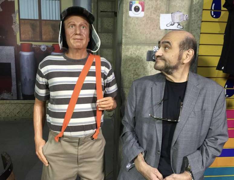 Édgar Vivar, o Seu Barriga de 'Chaves'