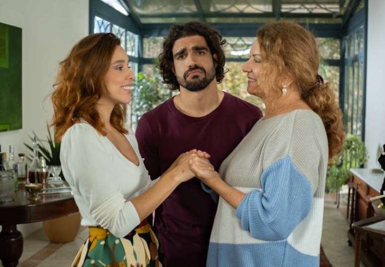 'Esposa de Aluguel', da Netflix, &eacute; protagonizada por Thati Lopes, Caio Castro e Patricya Travassos.