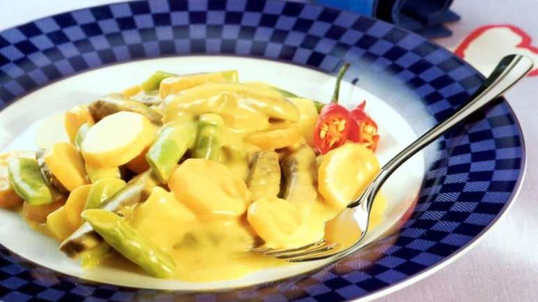 Escalope ao molho de mostarda