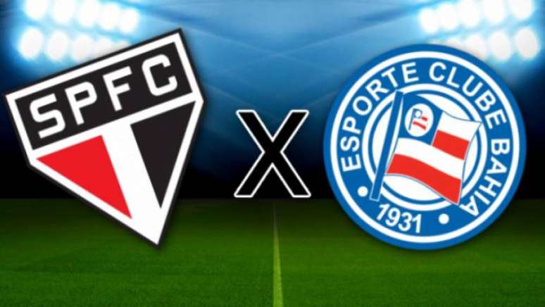 São Paulo x Bahia: onde assistir, horário e escalação das equipes