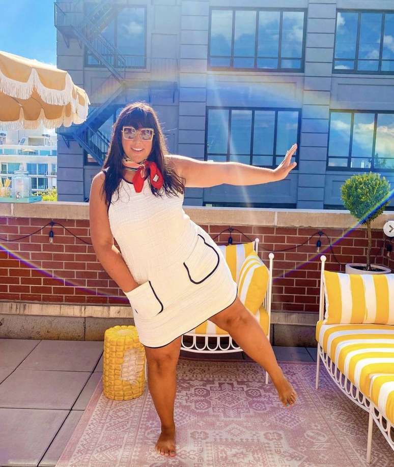 Raíza Costa mostrou seu amplo apartamento no Brooklyn, em Nova York