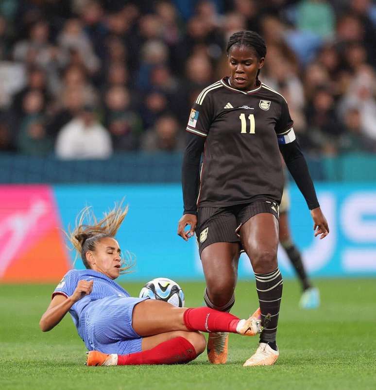 Khadija Shaw deve ser a refer&ecirc;ncia no ataque das Reggae Girlz contra a Col&ocirc;mbia