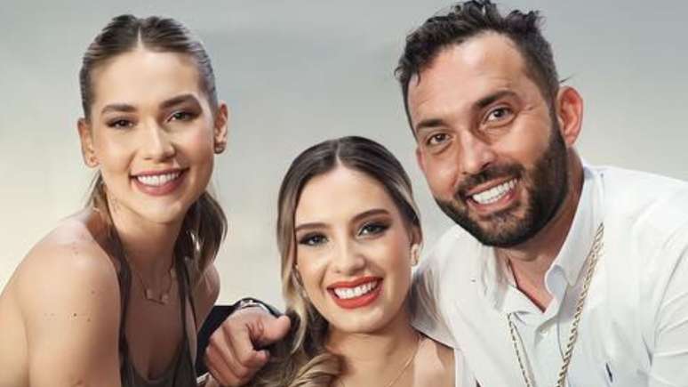 Virginia Fonseca, Mellody e William Gusmão. Reprodução/Instagram