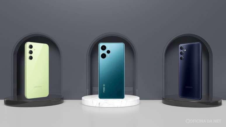 TOP 10 da semana: os celulares mais procurados no Oficina da Net