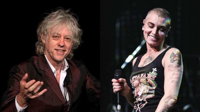 Bob Geldof revela mensagens que recebeu de Sinead O'Connor dias antes da sua morte