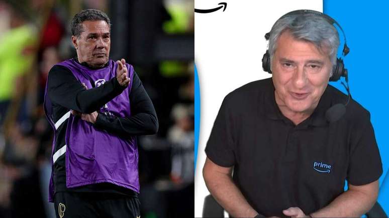 Luxemburgo e Cléber Machado discutiram durante programa da Band –