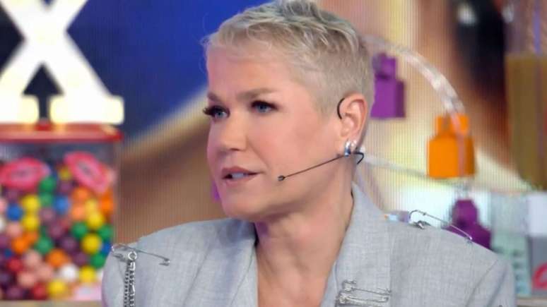 Xuxa Menghel no 'Domingão'. Reprodução/TV Globo